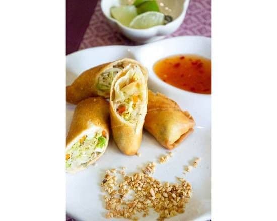 1. Thai Veggies Spring Rolls