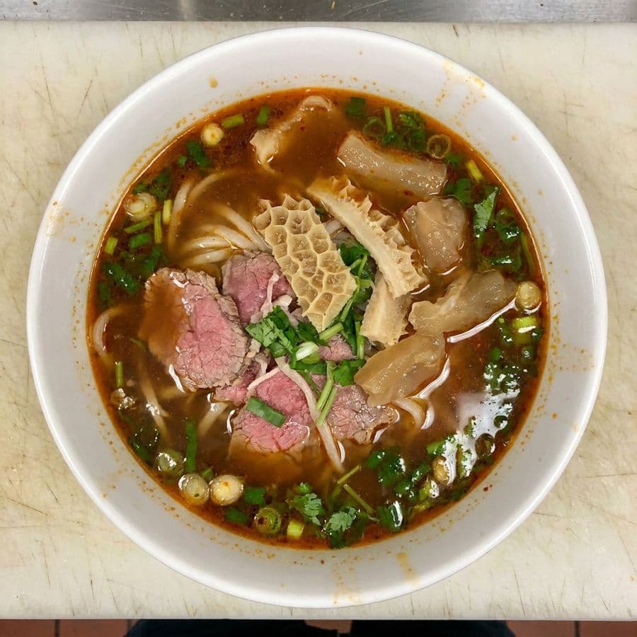 41. Rare Beef, Tripe, and Tendon Spicy Noodle Soup